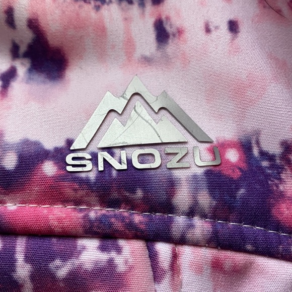 Snozu girls jacket with faux fur size L (14-16) with hood new with tags - Picture 9 of 14